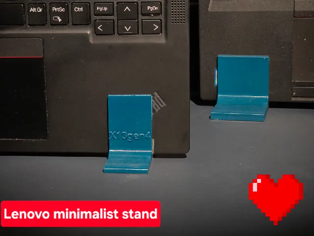 Lenovo Thinkpad minimalist vertical stand Thinkpad P53 and X13 gen4