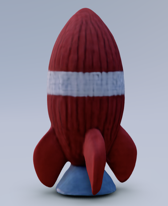 Knitted Rocket