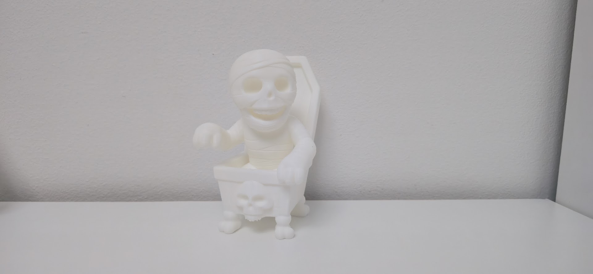 Coffin Mummy Figurine