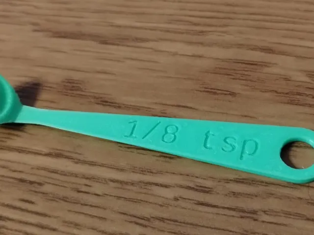 Designed for Print Measuring Spoons