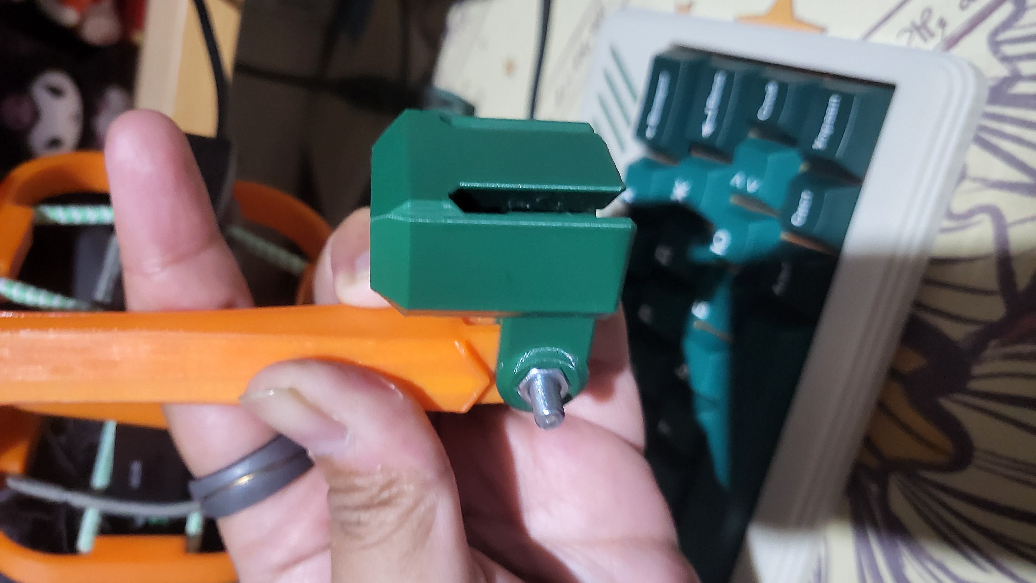 Desk Clamp (Modular) to Modular Mounting System Adapter