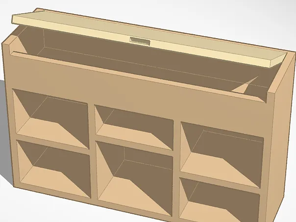 3d printer overhang shelf test