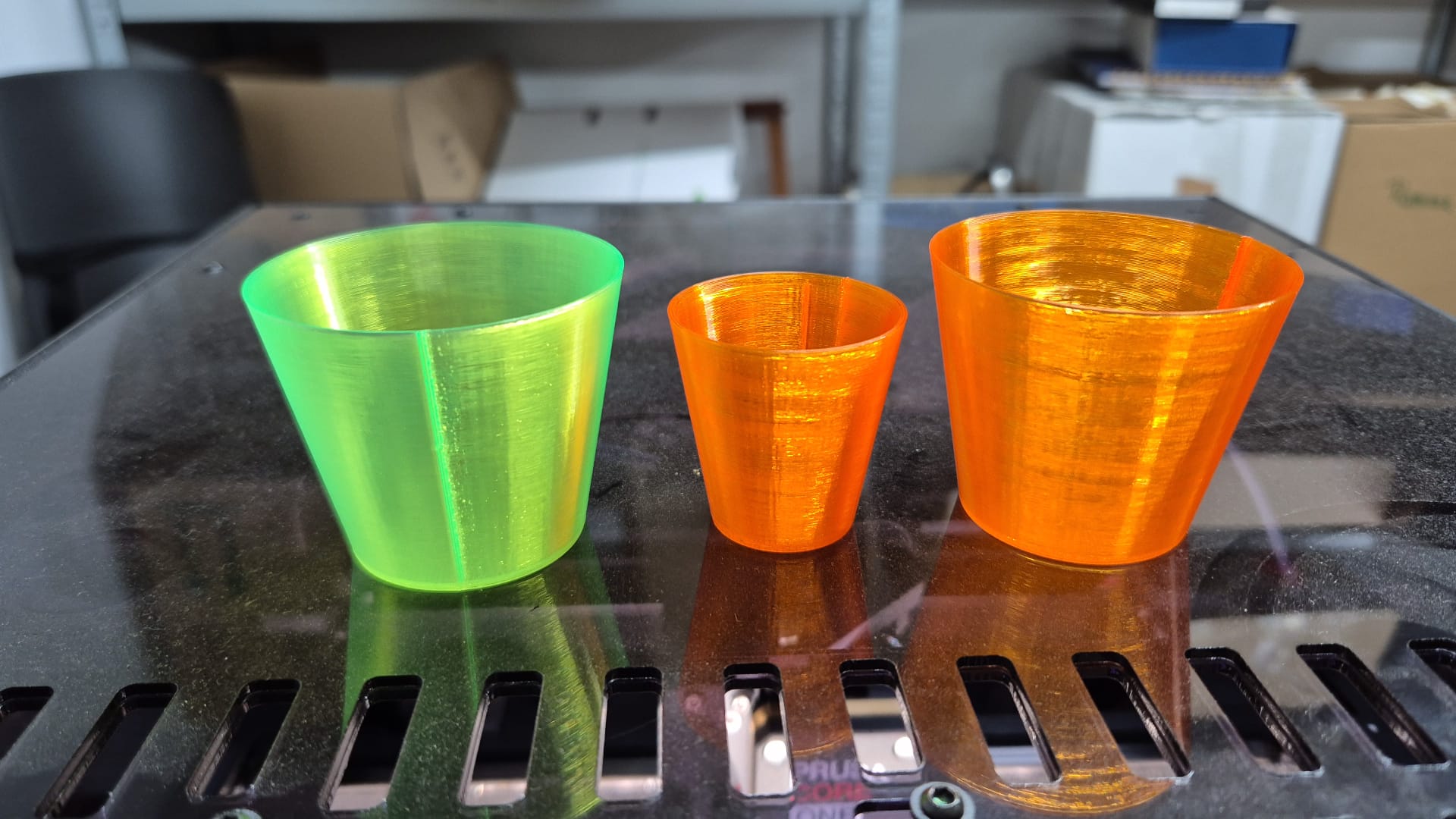 Cups for detergend