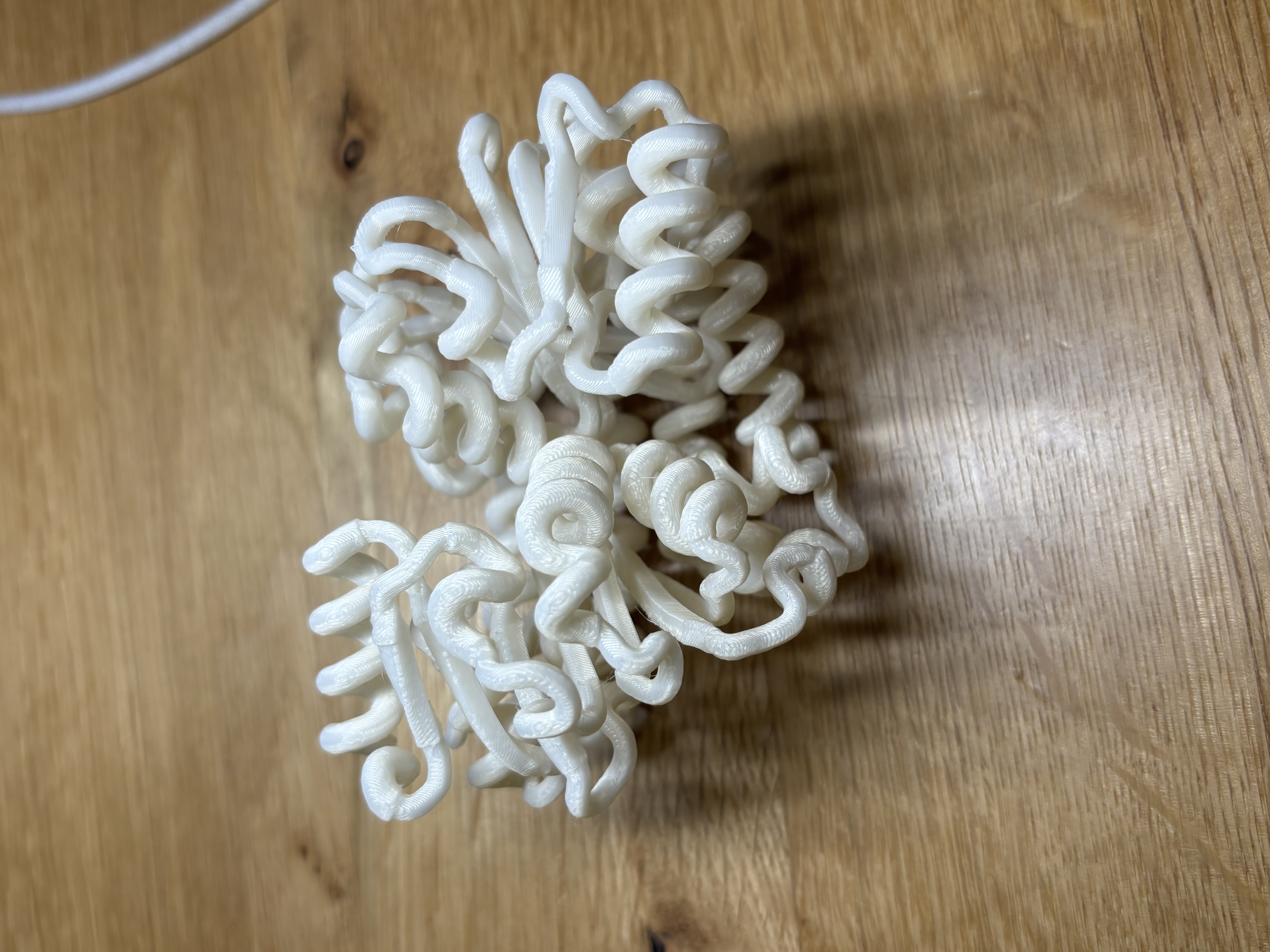 Miniatura 2 do modelo 3D 3D-printable homodimeric protein model
