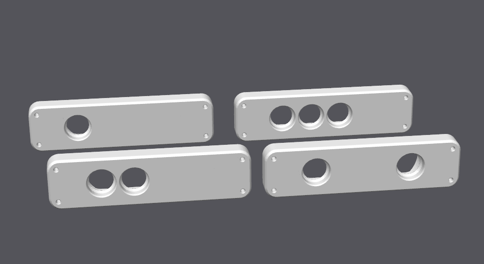 CUB Compact Arcade Stick - Side Panel Button Options