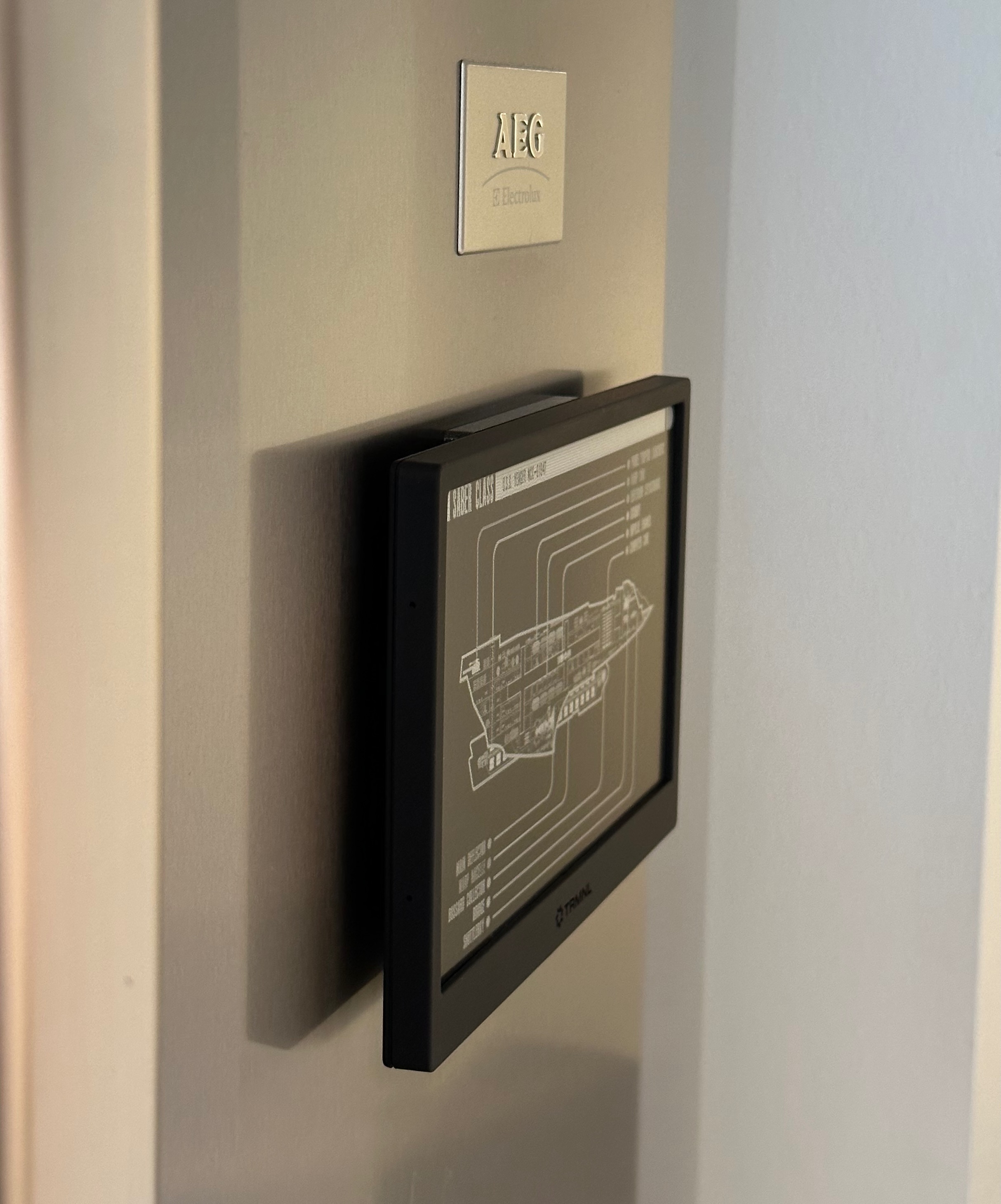 TRMNL magnetic backplate