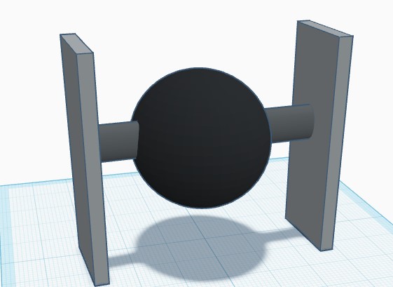 Tie fighter simple