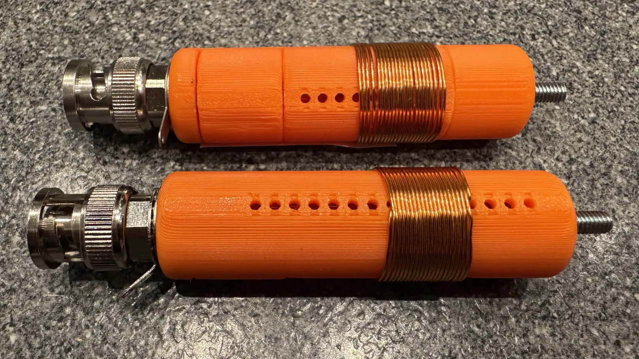 Base-loaded short Vertical Antenna for 20m by cdaller | Download
