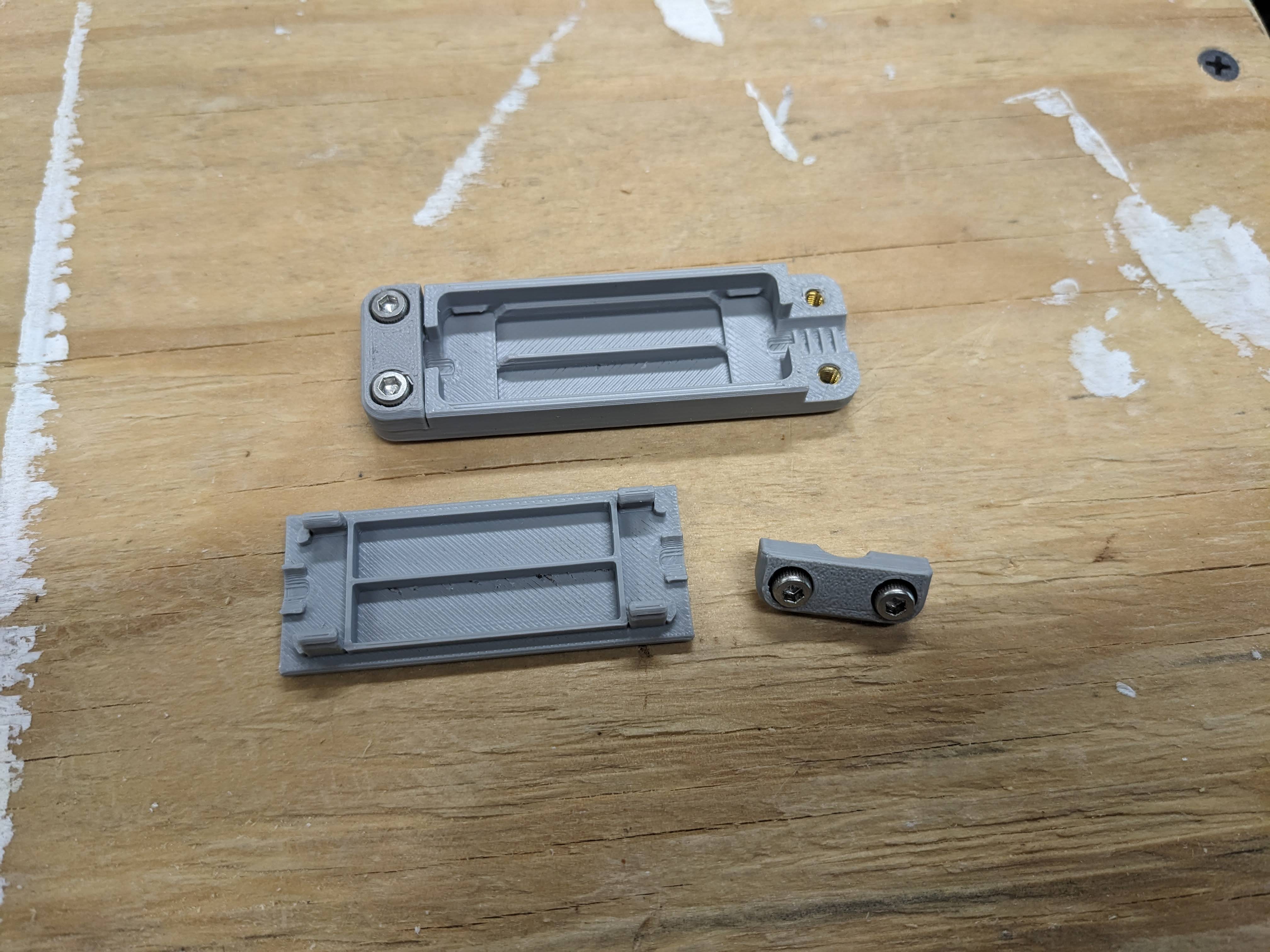 Wago 221 Inline Junction Box for flex wire 2, 3, 4, or 5 core (Heat Set Insert Version)