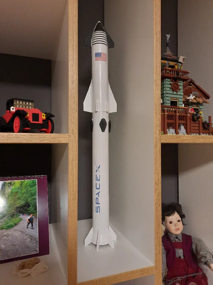 SpaceX's Starship & Super Heavy rocket + Landing Pad cup coasters