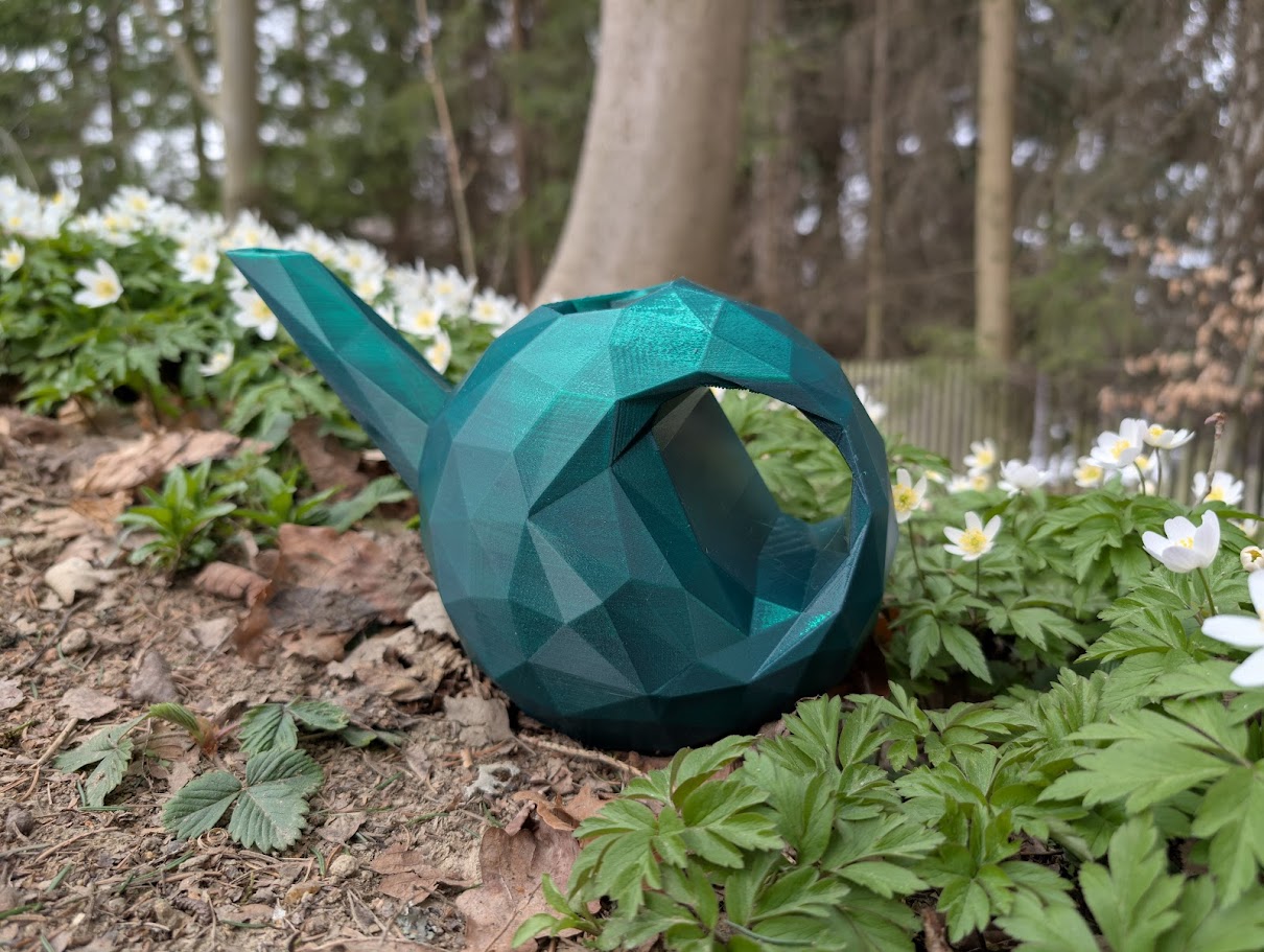 Watering can - low poly, no supports