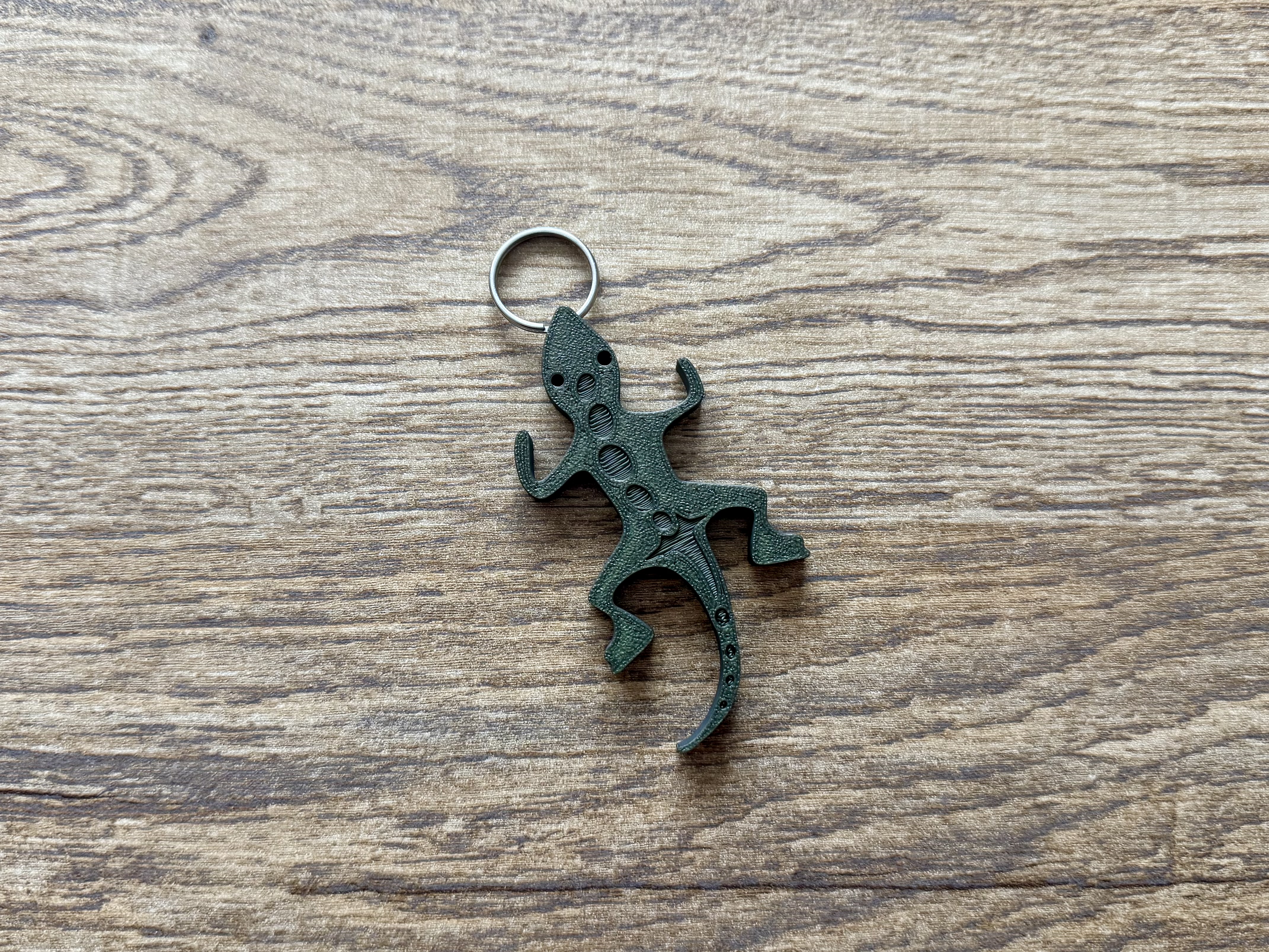 Lucky Gecko Keychain