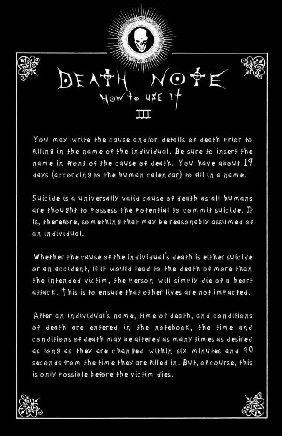 Miniatura 2 do modelo 3D Death Note Page 3