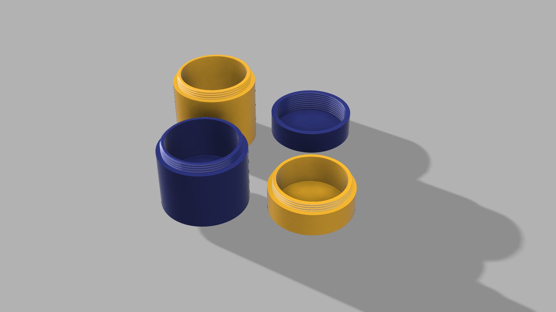 Miniatura 7 do modelo 3D Modular Screw Container