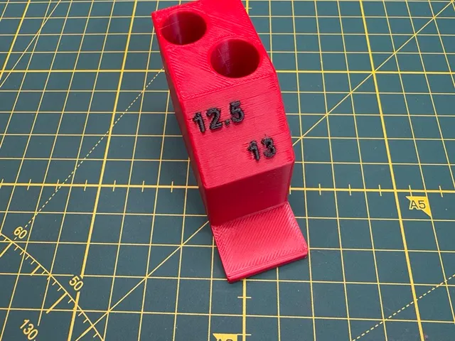 Drill Bits Holder - glue on extension for 12.5 & 13mm bits