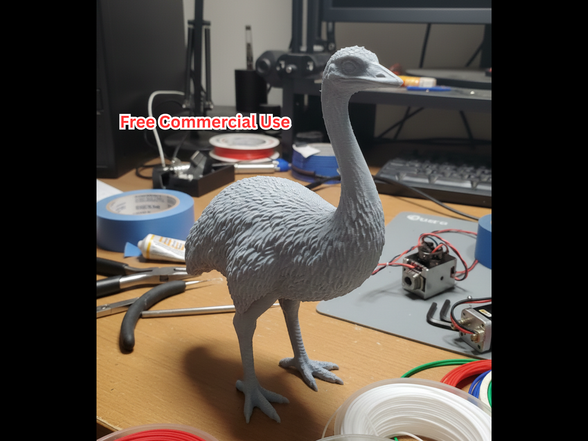 Emu Statue – Australian Outback Bird