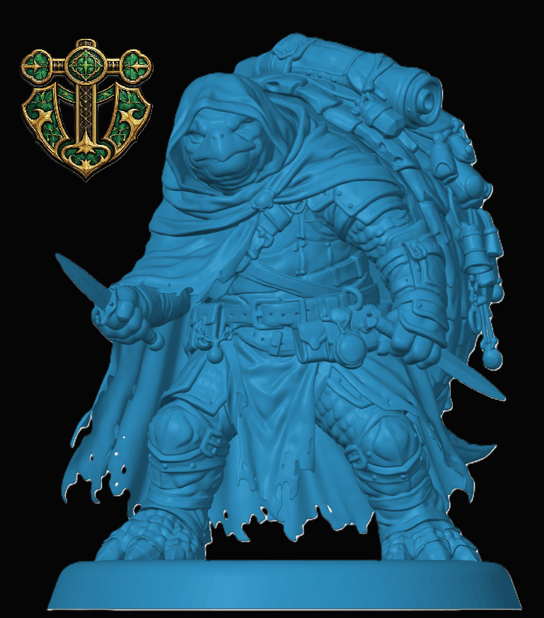 Tortle Rogue 3D model