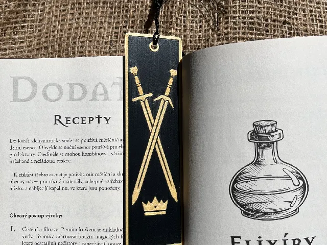 The Witcher Swords bookmark - NO MMU