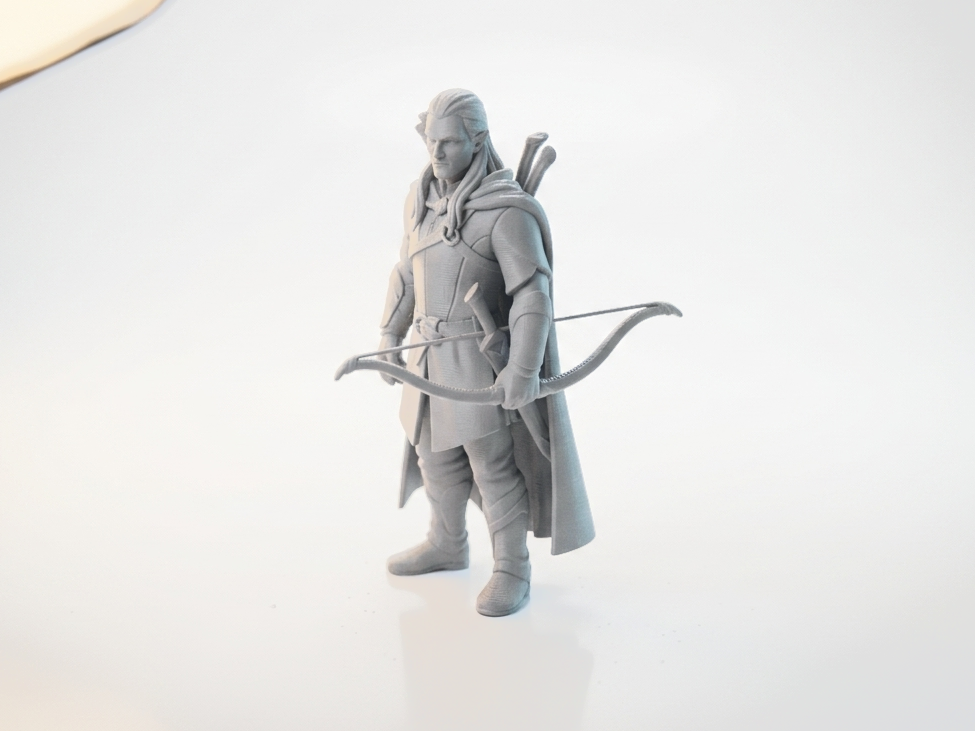 Fantasy Archer Figurine Movies & TV 3D Printable