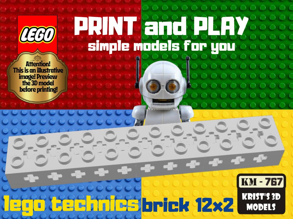 lego technics brick 12x2