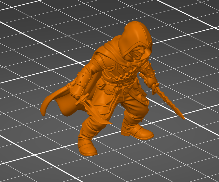 Miniatura 3 do modelo 3D Halfling Rogue - DnD
