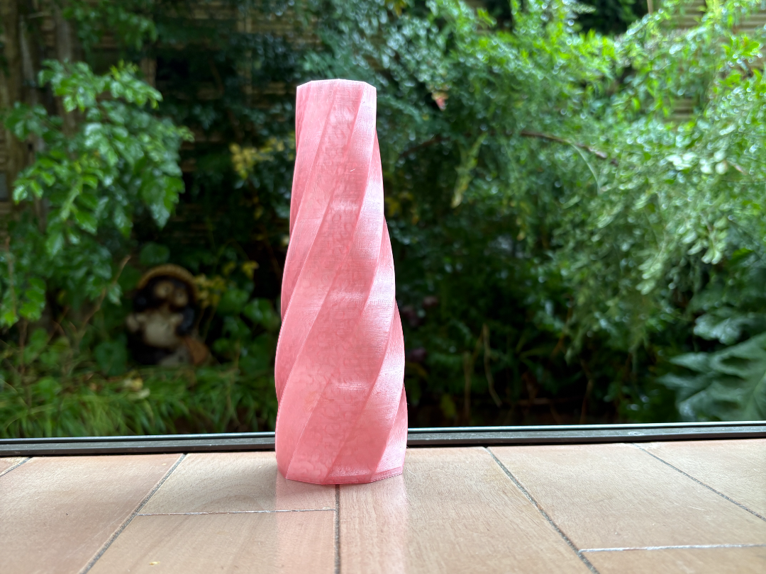 Spiral Twist Bud Vase — Single Stem Holder