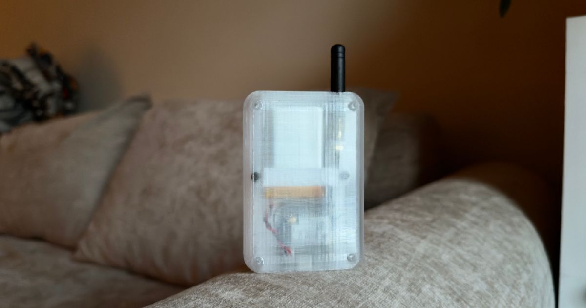 MagSafe LoRa Radio Case - Meshtastic/MeshCore