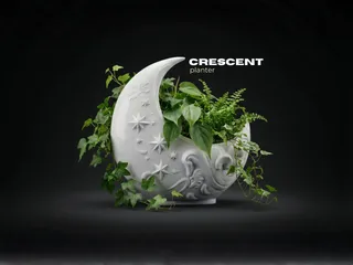 Crescent Moon Box by jobrien375 | Download free STL model