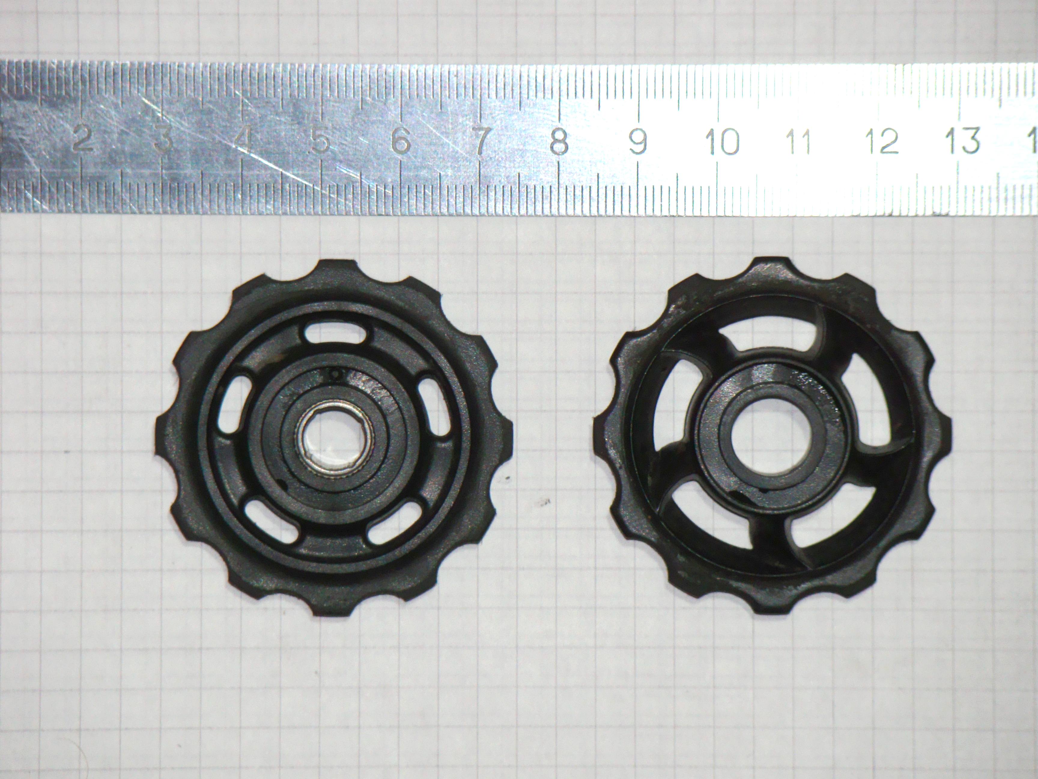 MicroShift Mezzo rear derailleur pulleys (8 speed, 12 teeth)
