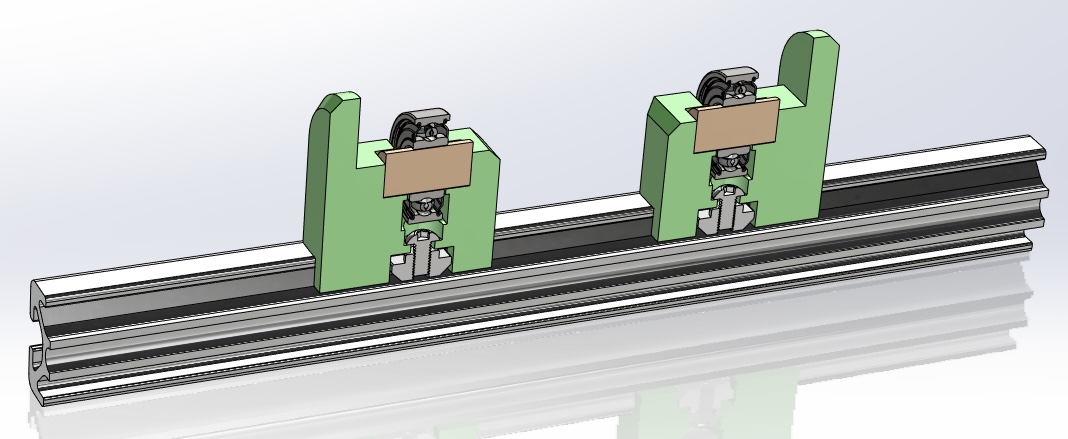 Miniatura 3 do modelo 3D Mini Adjustable Spool Roller (2020 Profile)
