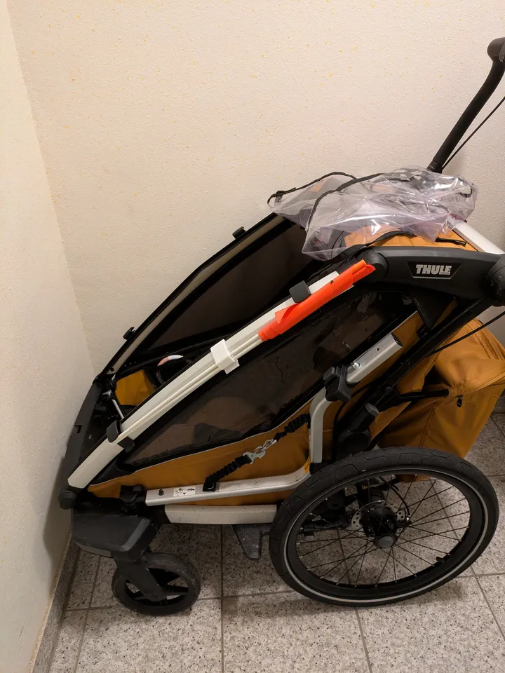 fahrradanhänger in berlin kaufen Thule Multisport-Fahrradanhänger 'Chariot Cross 2 Double' Faded Khaki Category:E Bike City / Urban_Ergobar  oversize 640mm JD TR25AL Moderner schwimmender Nachttisch aus Farbe:Grün 