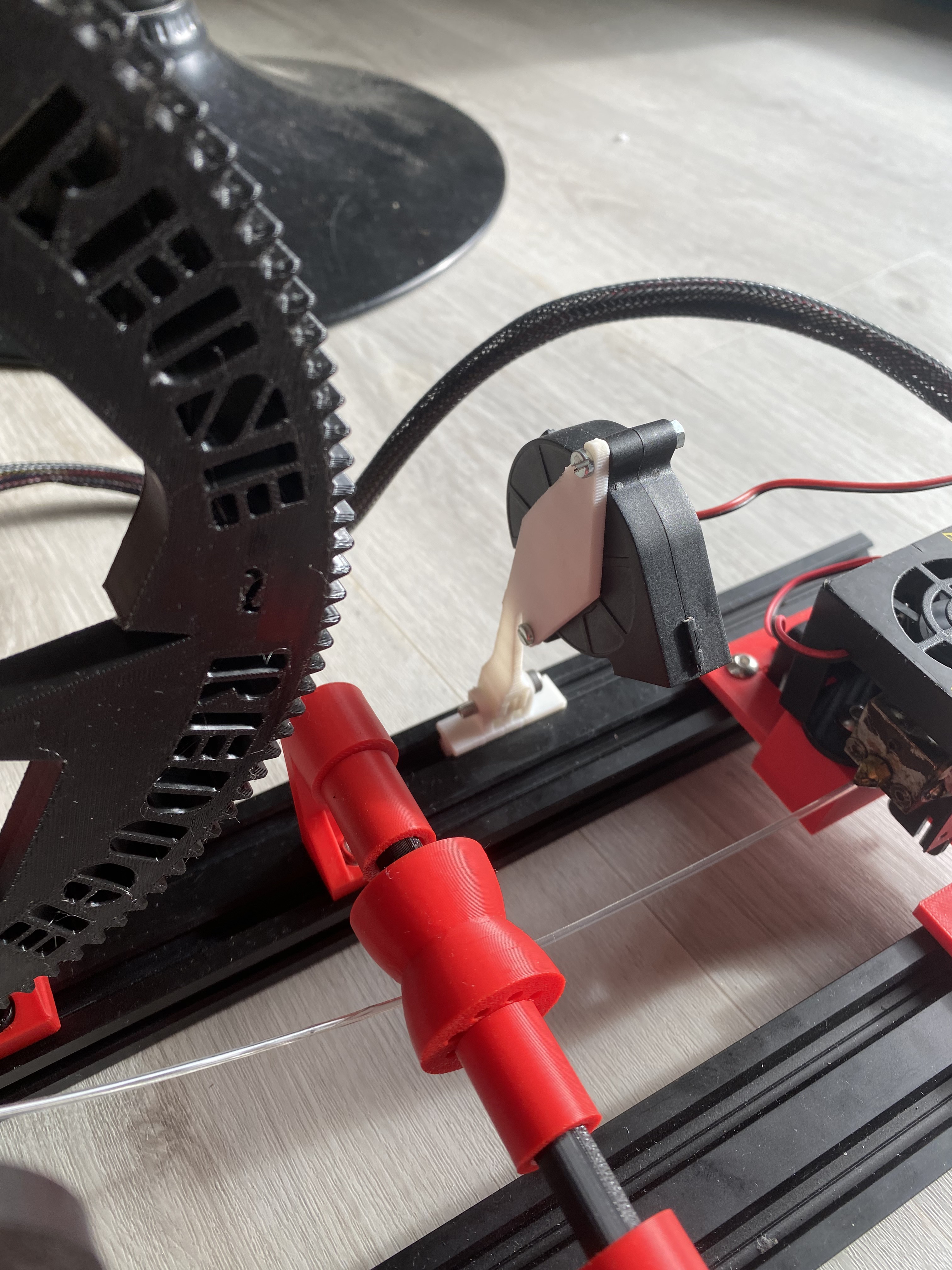 support ventilateur recreator 3d