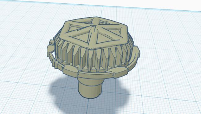 mega hexa 3D model