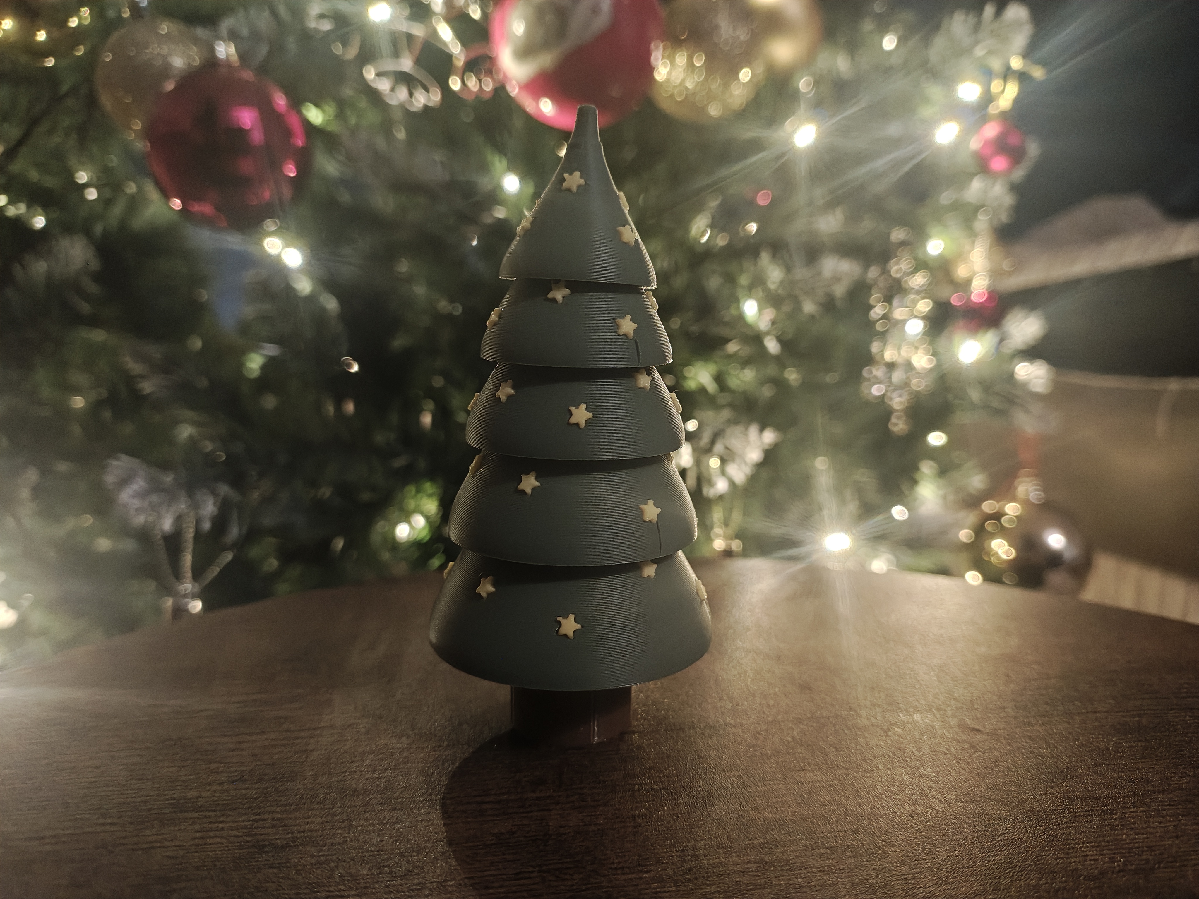 Stackable Mini Christmas Tree - Holiday Decoration