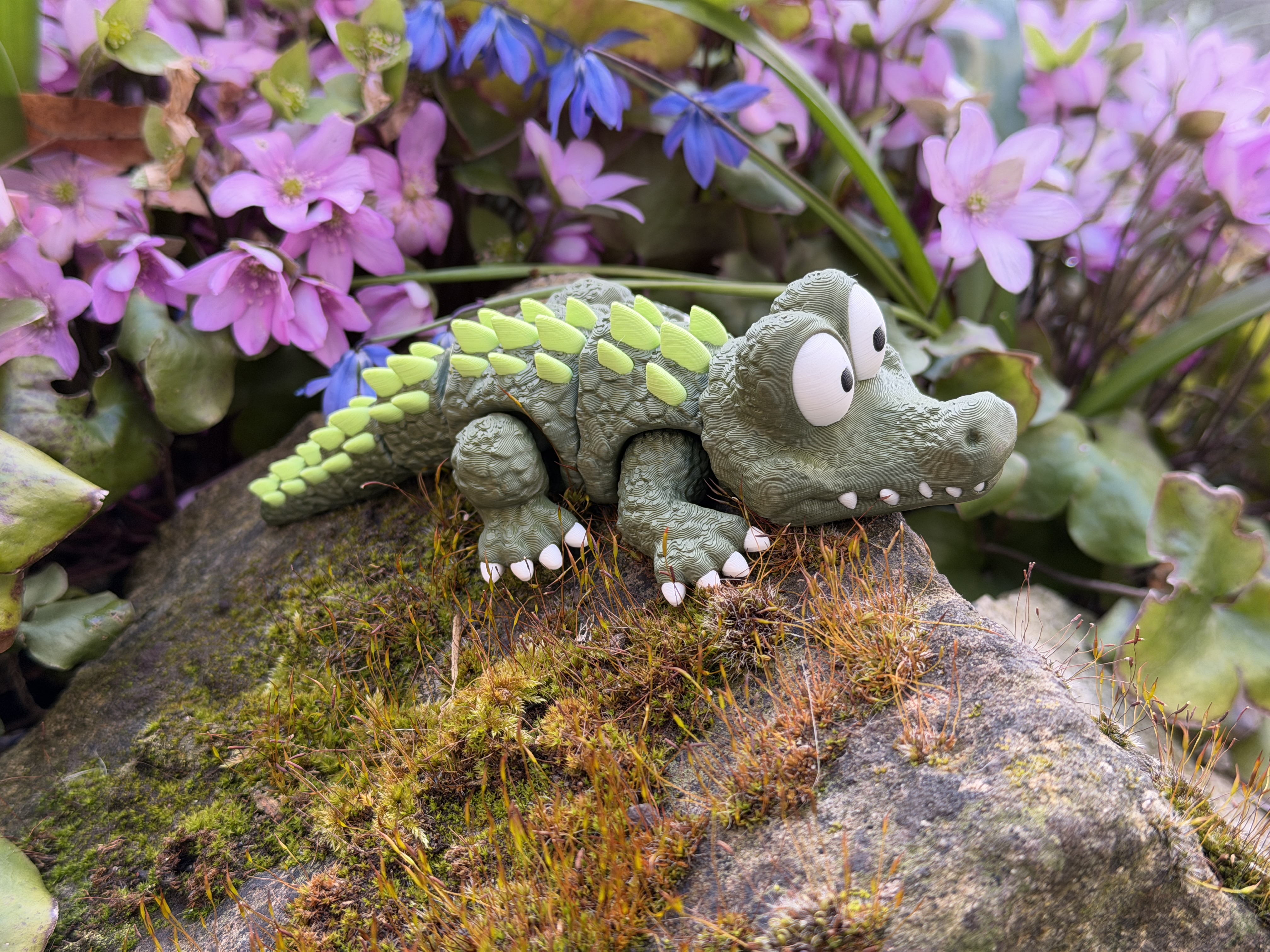 Articulated Cute Crocodile