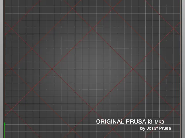 First Layer Calibration - Diagonal Lines