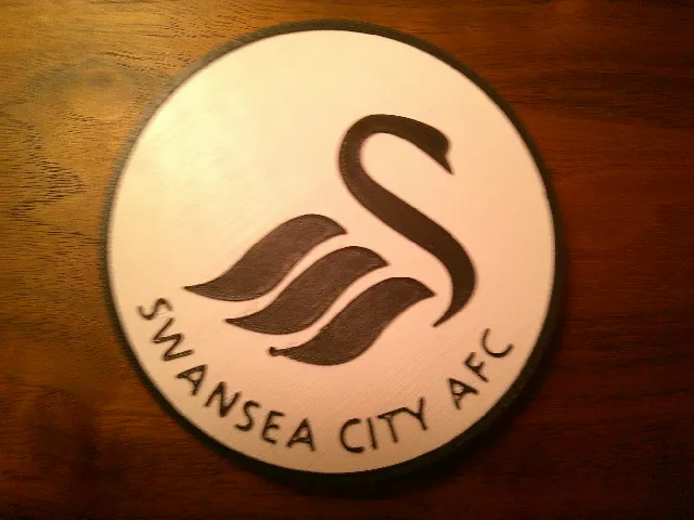 Swansea City A.F.C. Logo Coaster or Plaque