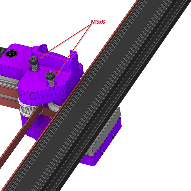 Sovol SV08 MAX Gantry V2 (NEMA17, Double Shear) by Nadir @ CN3D ...