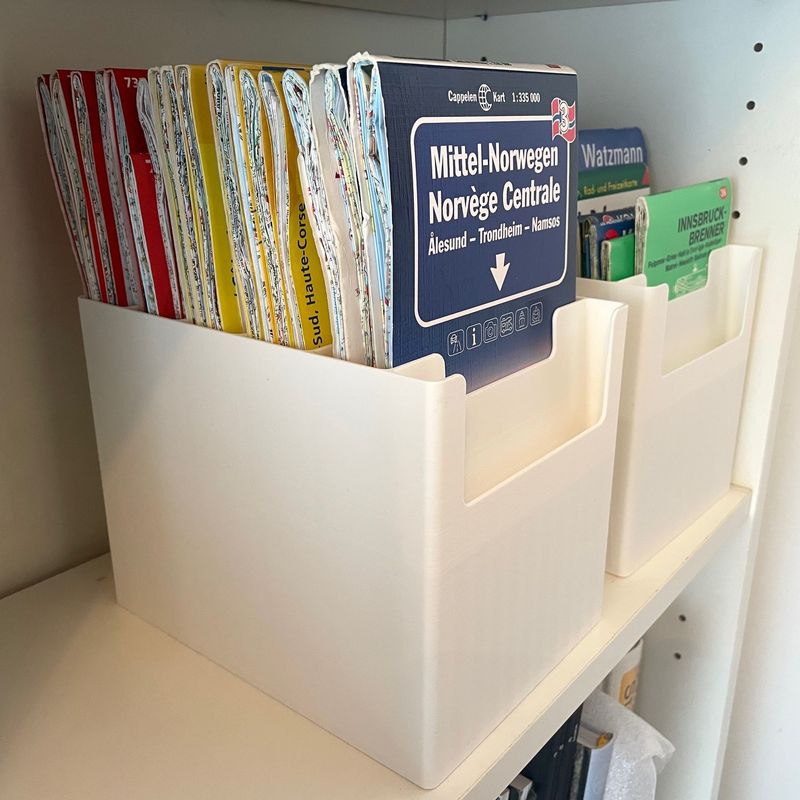 Map Storage Box Organizer by MaZe01 | Download free STL model ...