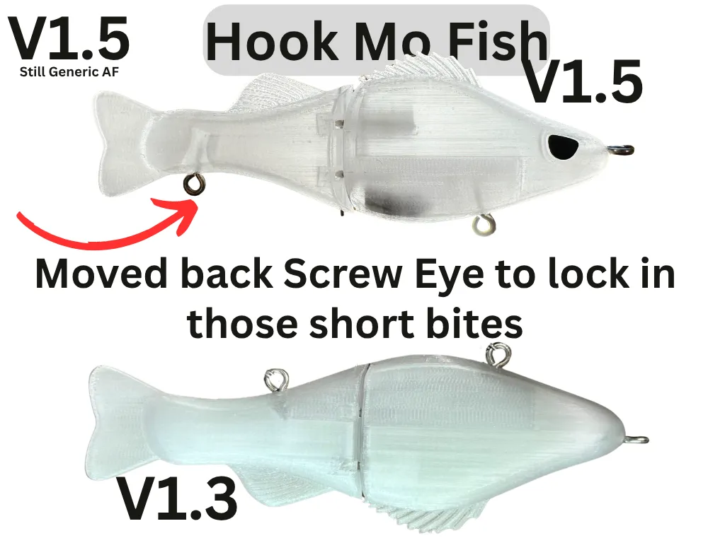 Generic AF Glide Bait V1.5 Fishing Lure by Upscale Lures | Download free  STL model | Printables.com