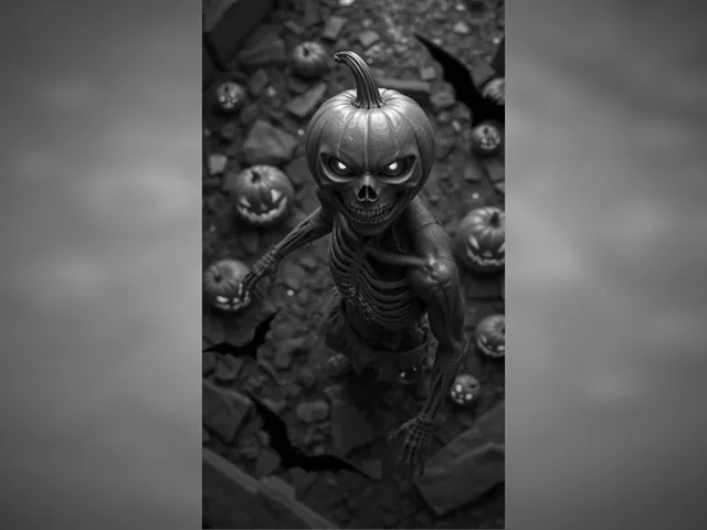 Pumpkin Man Hueforge