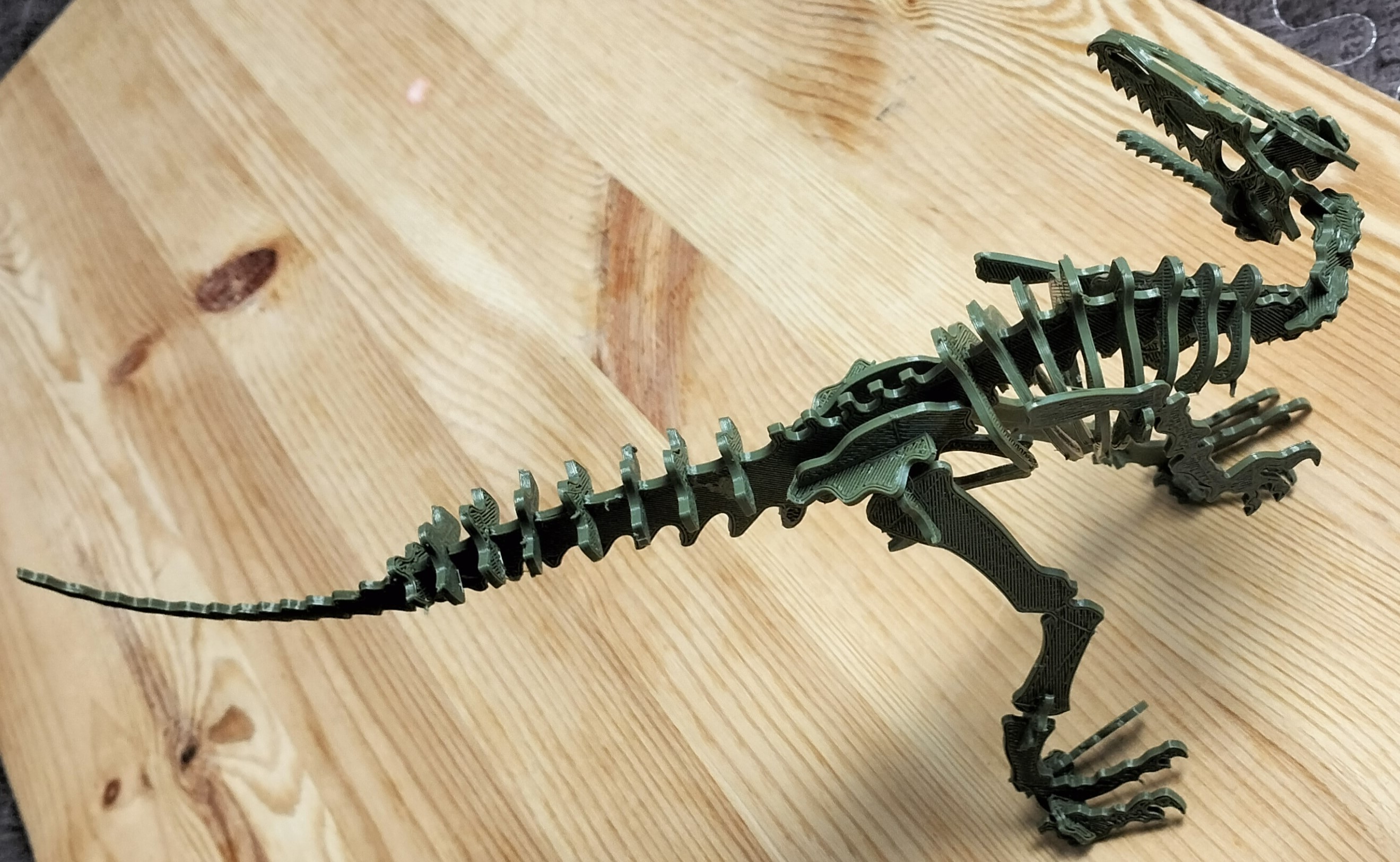 Miniatura 2 do modelo 3D 3D puzzle Alasaurus