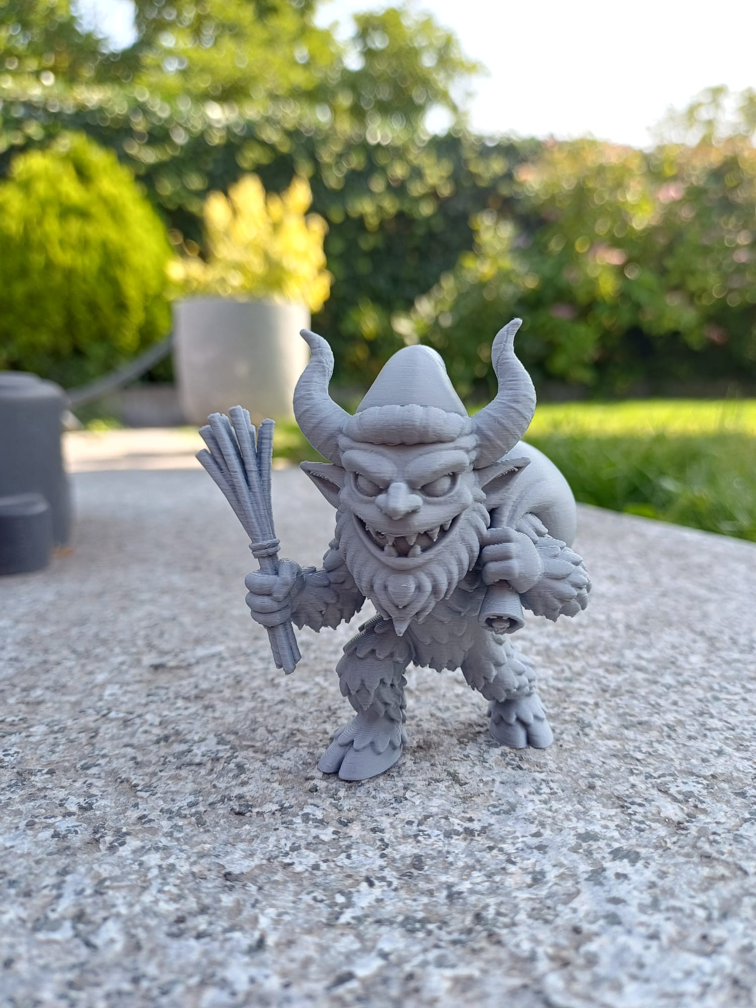 Krampus Gnome – Naughty-List Collector