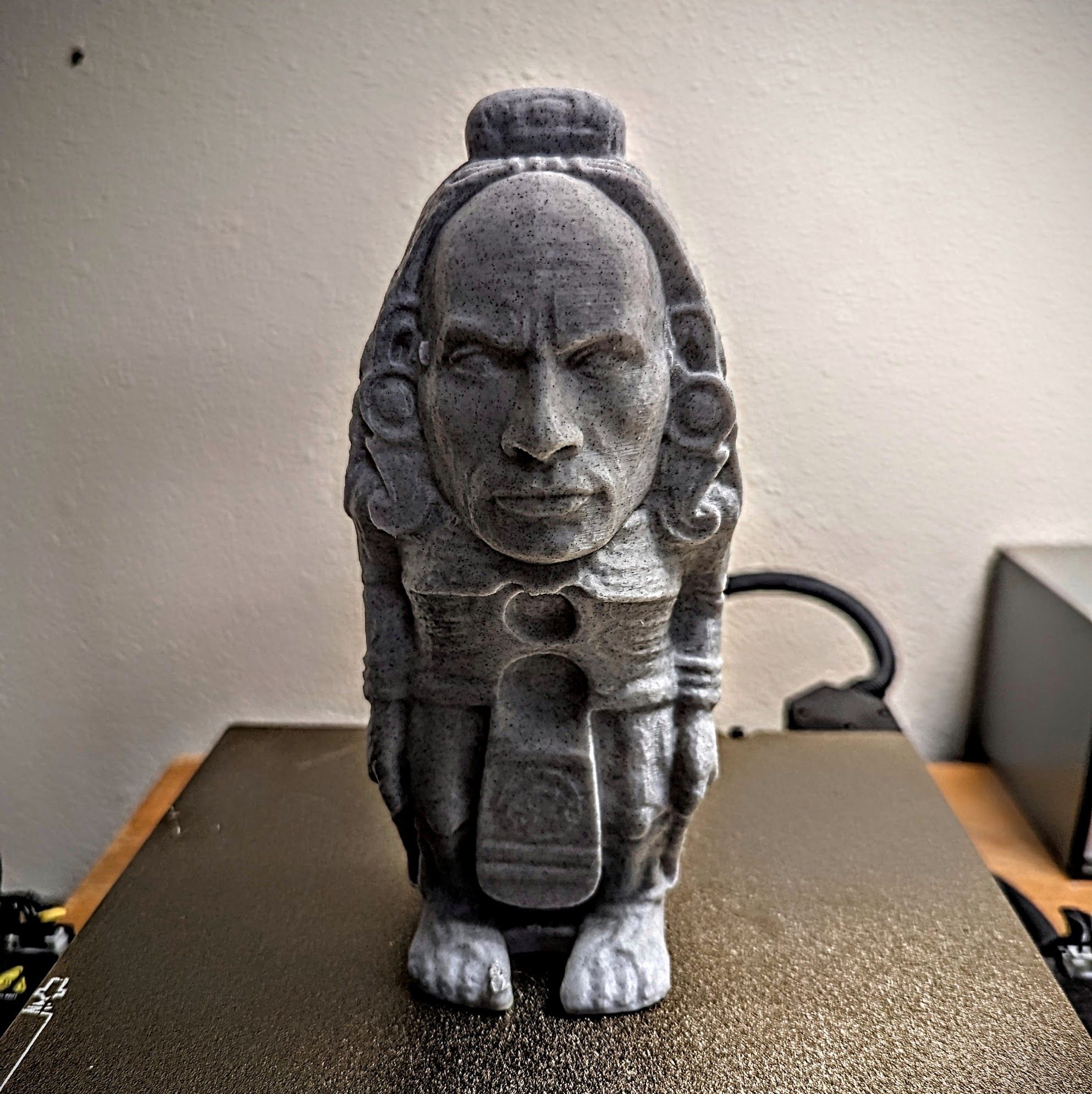 Aztek Statue of The Rock