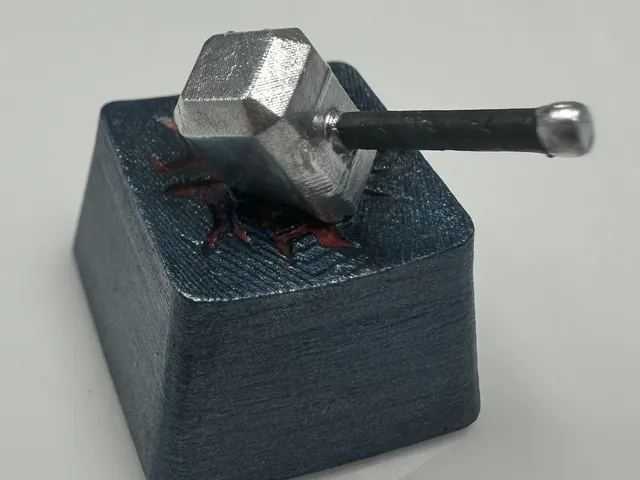 Mjolnir V2: Thor's Hammer Cherry MX Keycap