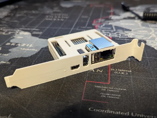 Orange Pi Zero 3 case for PC case slot