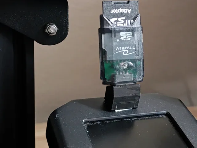 Single USB holder/mount