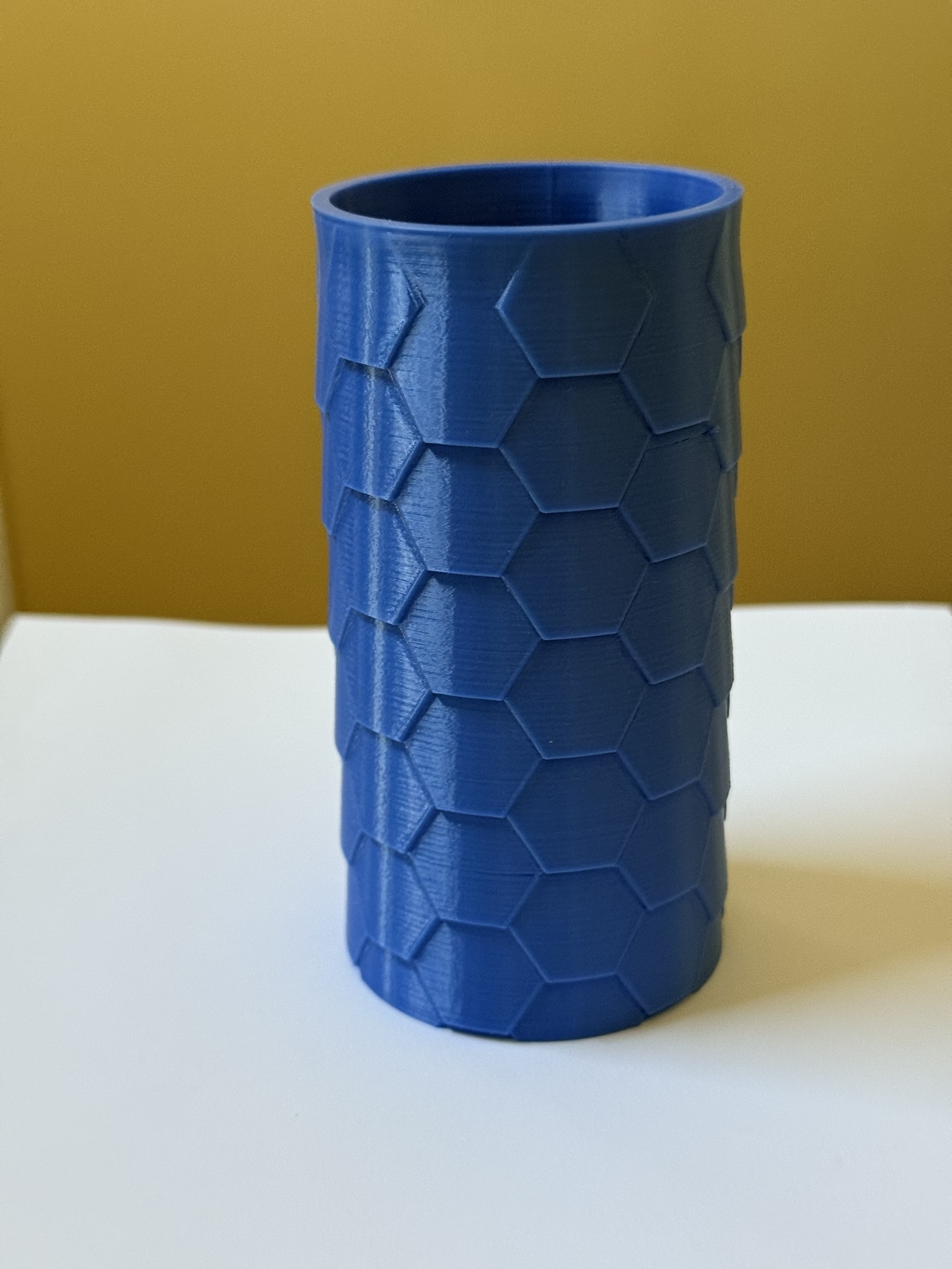 Vase 112: True Hex Scale Vase
