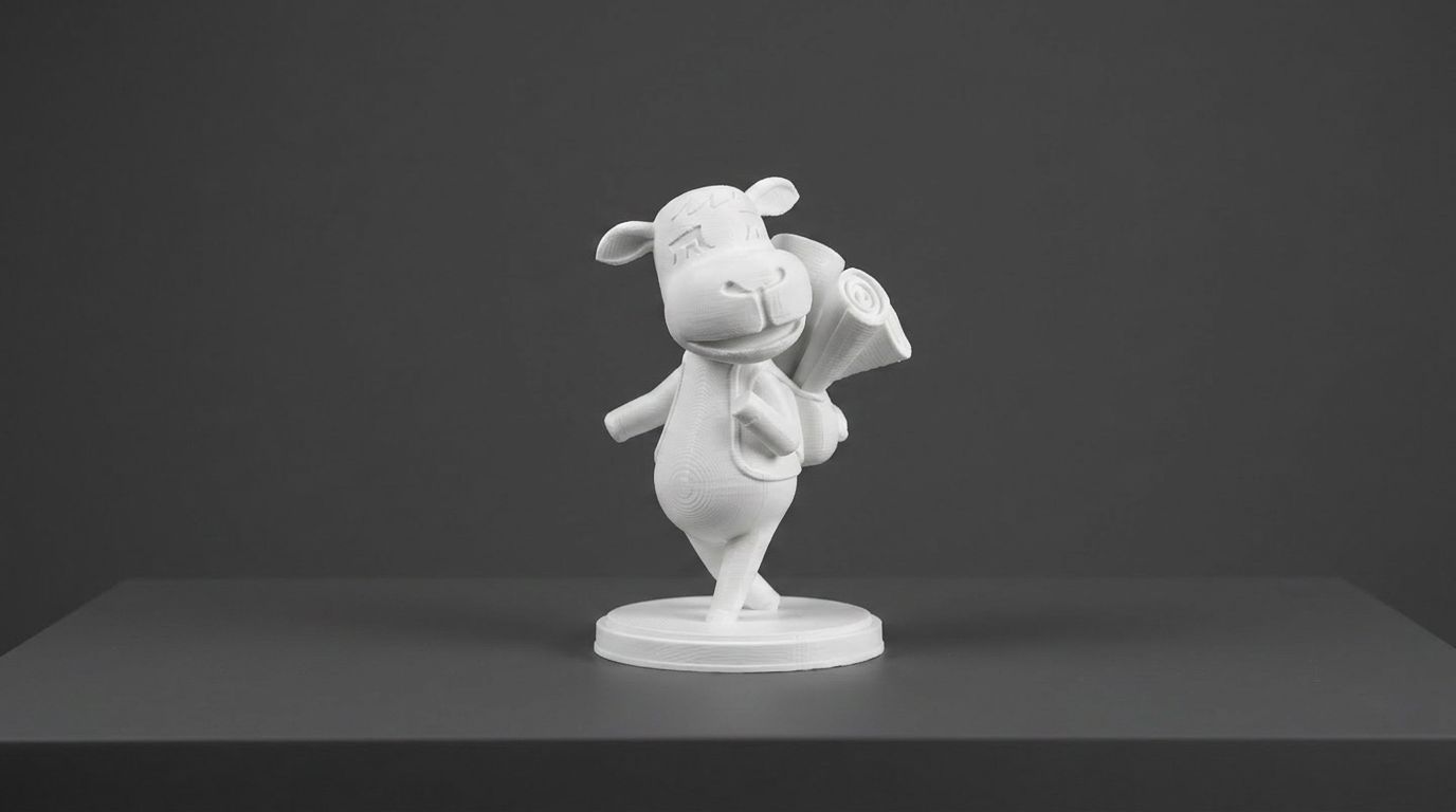 Saharah Animal Crossing 3D Model