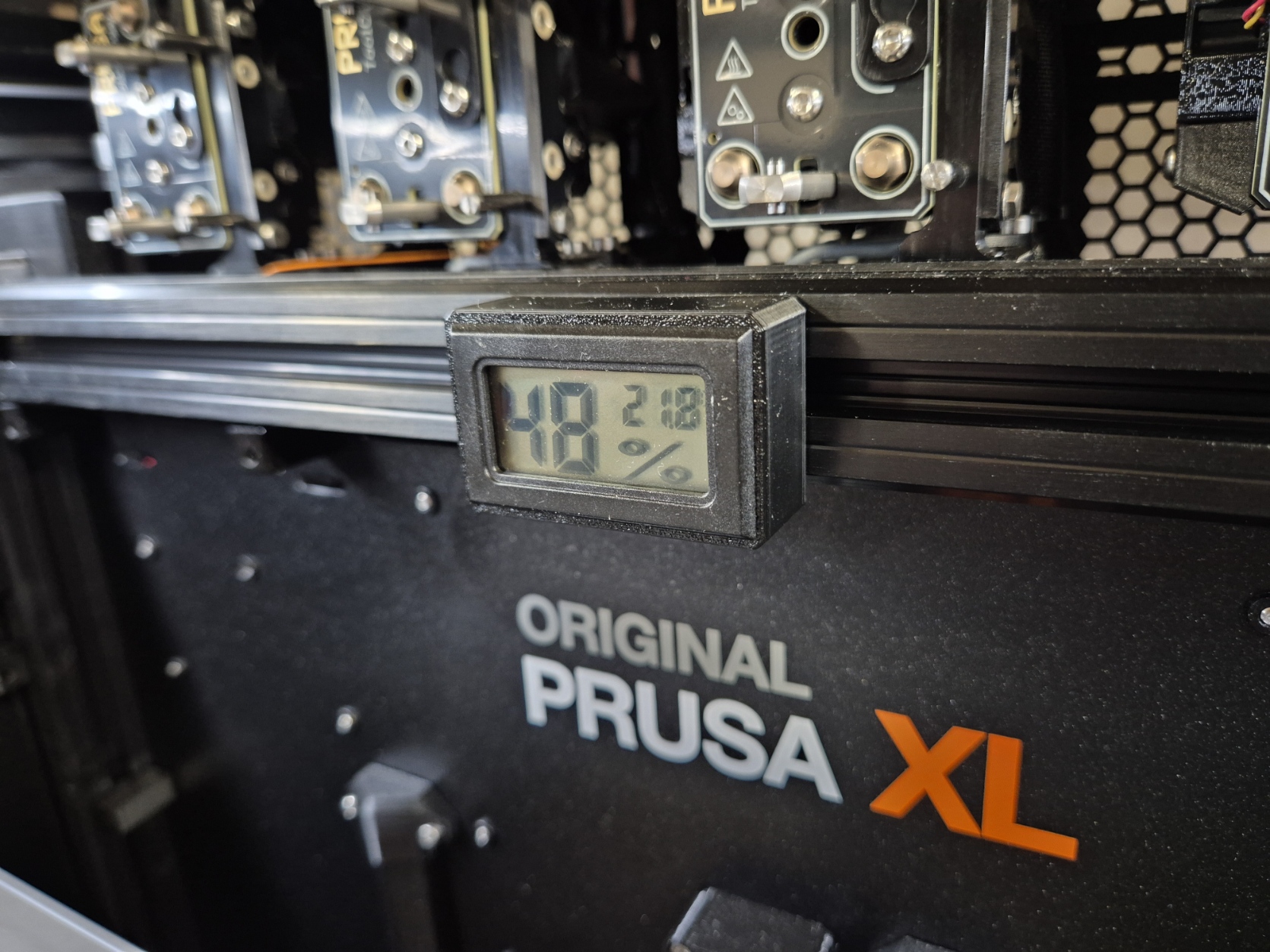 Temperature and humidity sensor holder for Prusa XL